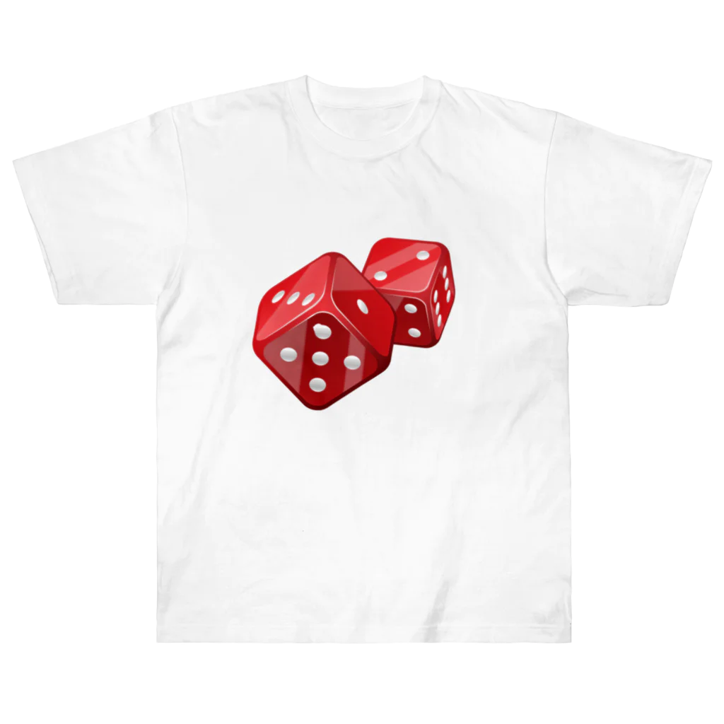 COOL&SIMPLEのRed Dice ヘビーウェイトTシャツ