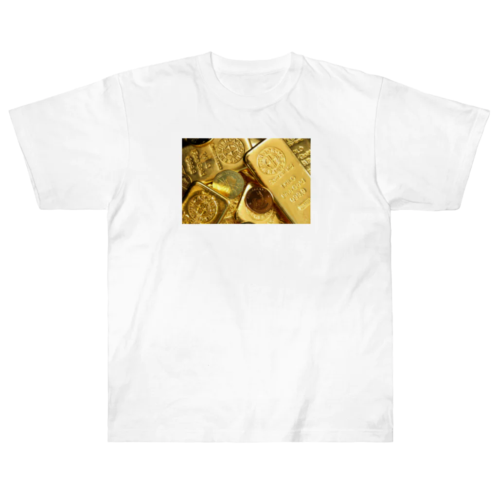 invitationのゴールド ヘビーウェイトTシャツ