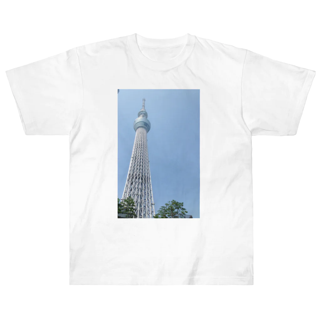 kyurakkoのTOKYO SKYTREE Heavyweight T-Shirt