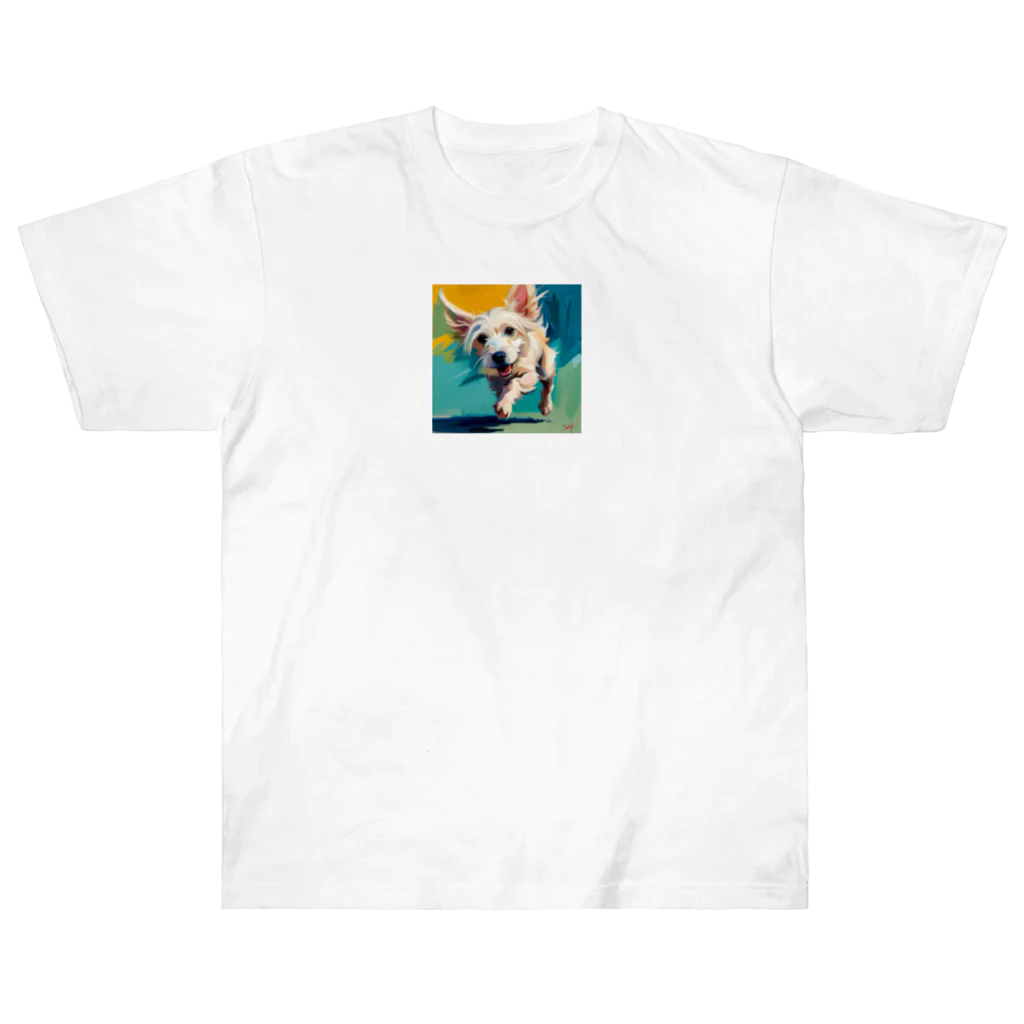 Taiwan_CreatorのRun Dog Heavyweight T-Shirt