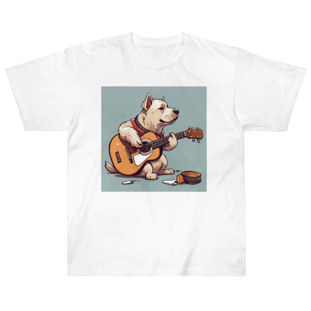 Sing Together のギタわん Heavyweight T-Shirt