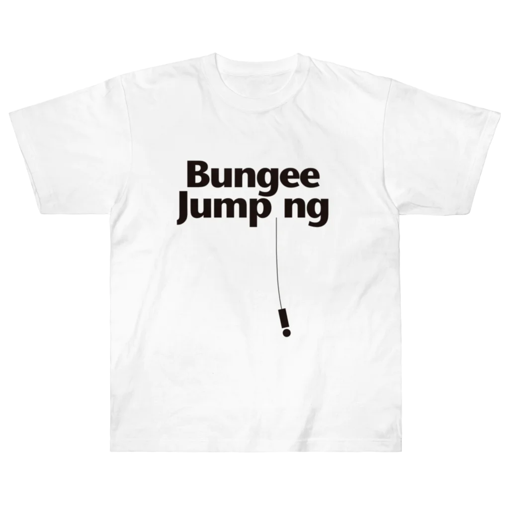 rundesignのBUNGEE JUMPING Heavyweight T-Shirt