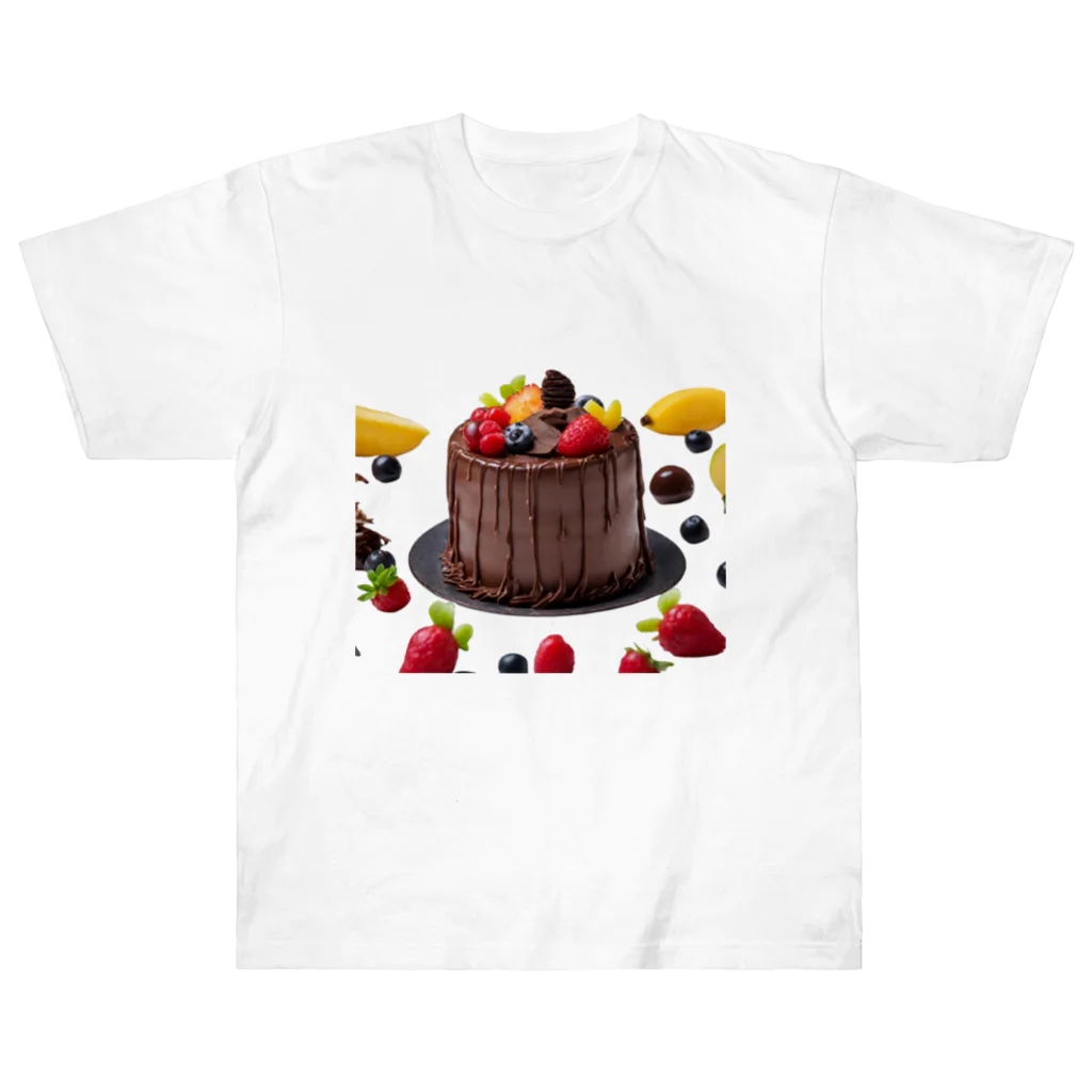 udのフルーツたっぷりチョコレートケーキ Heavyweight T-Shirt