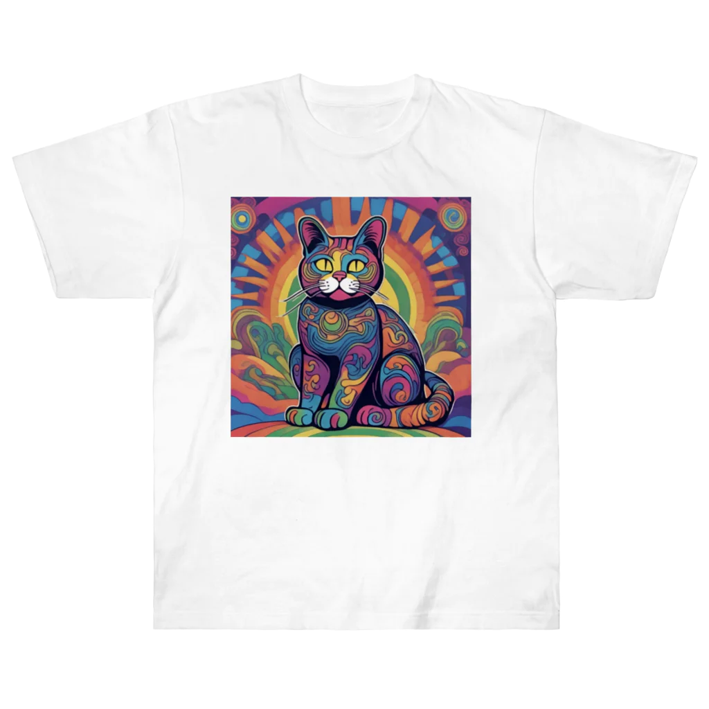 horoscope の招き猫 Heavyweight T-Shirt