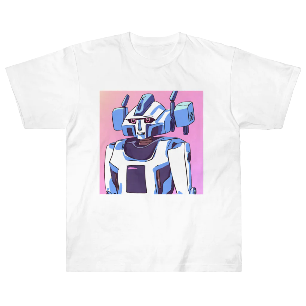 カフェレストラン　ドルフィンの合体ロボット ヘビーウェイトTシャツ