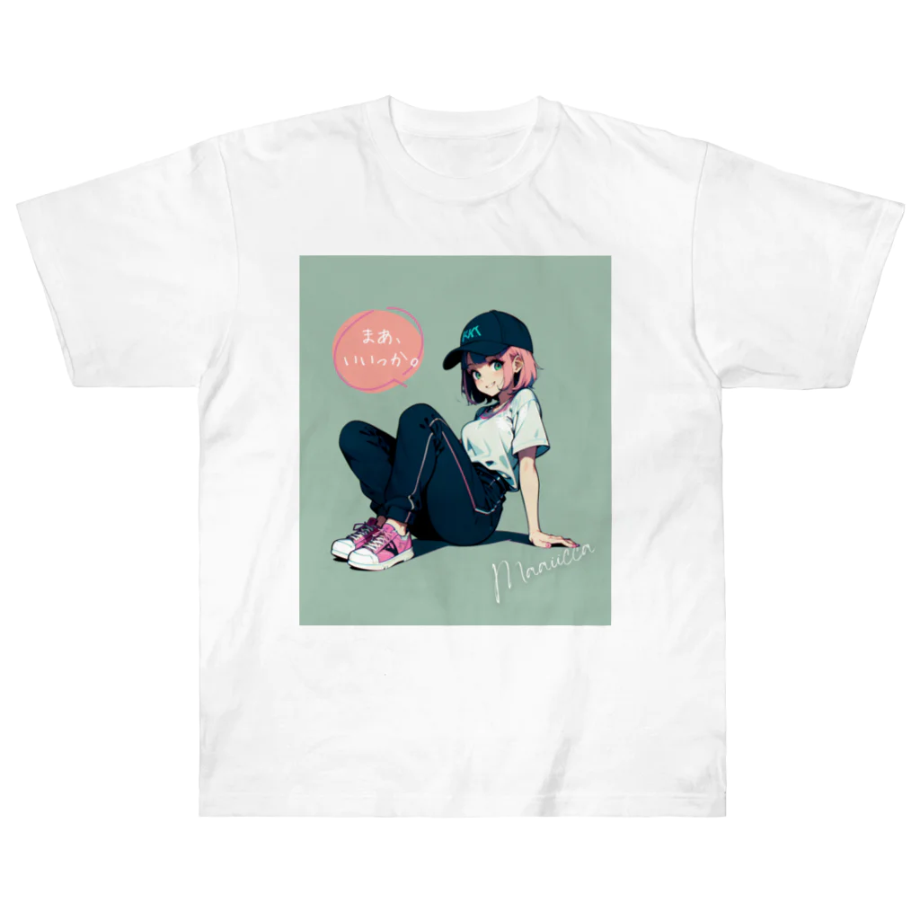 MAAIICCAの「まあ、いいっか。」葵 麻衣華 - AOI MAIKA - Heavyweight T-Shirt