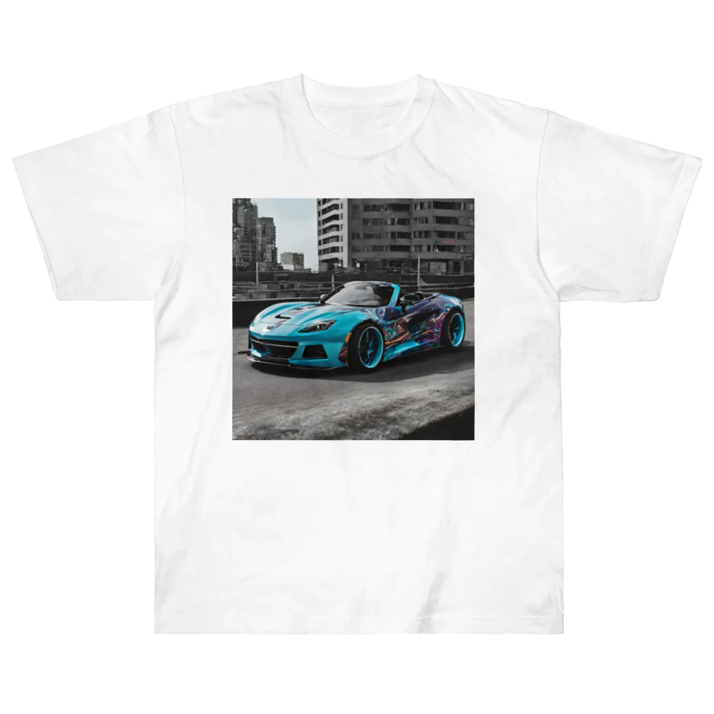 スターキャドウのかっこいい車のグッズ Heavyweight T-Shirt