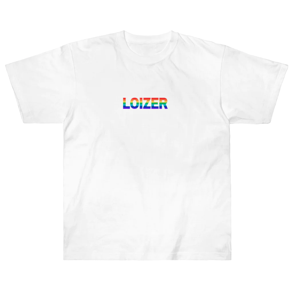 LOIZER shopのLOIZER Rainbow logo ヘビーウェイトTシャツ