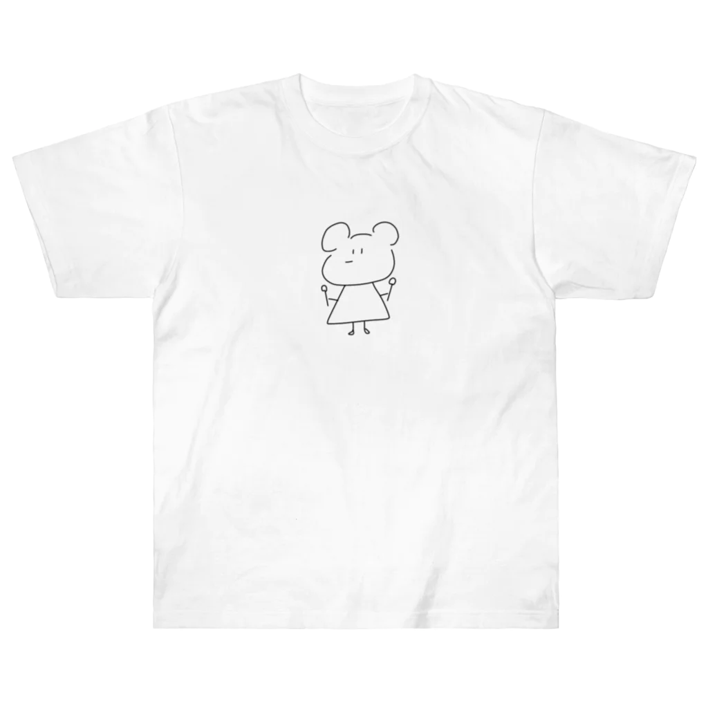 あんぱんのまるモカちゃん ヘビーウェイトTシャツ