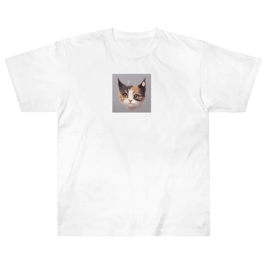 sakura0506の猫のマロンくん Heavyweight T-Shirt