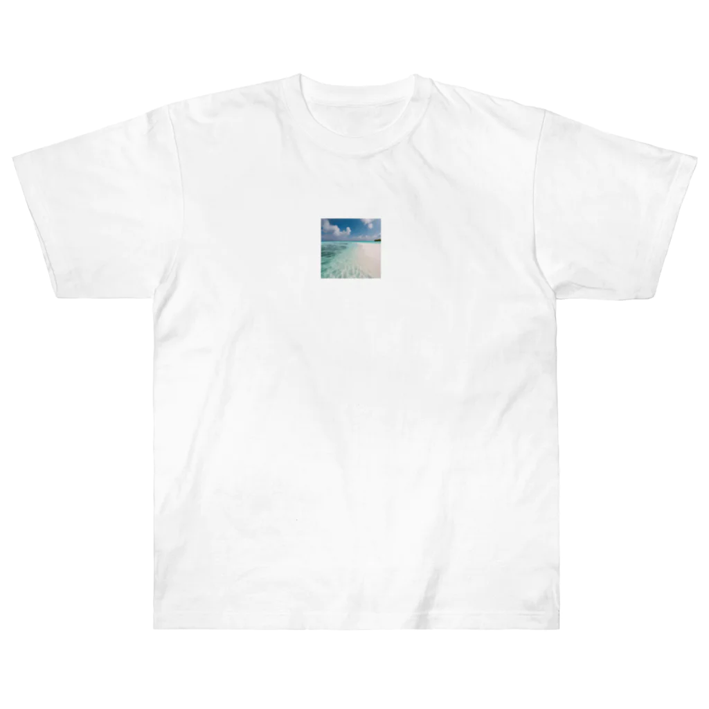 aiのBeautiful beach Heavyweight T-Shirt