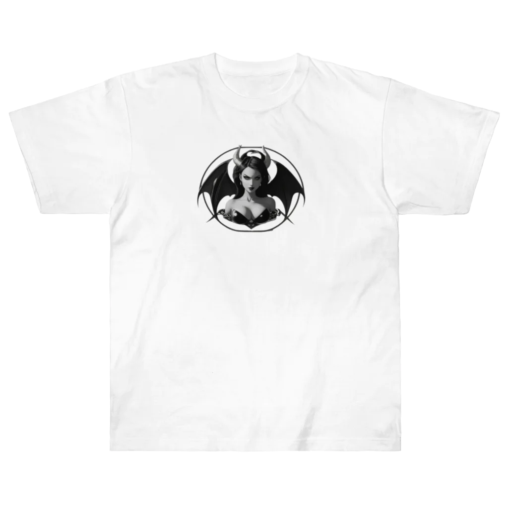 8ball.AI.artのセクシーなサキュバス Heavyweight T-Shirt