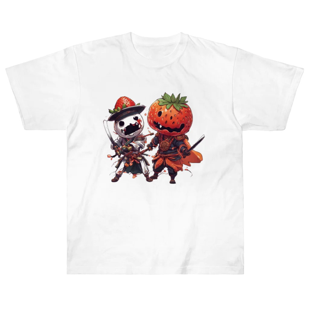 Tokyo Strawberryのみかん屋さんのハロウィン苺 ヘビーウェイトTシャツ