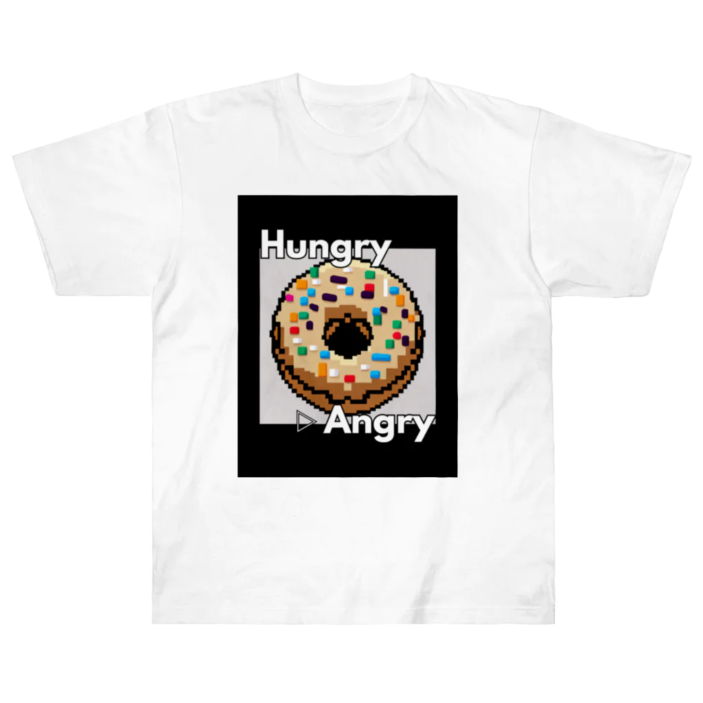 hAngryの【ドーナツ】hAngry ヘビーウェイトTシャツ