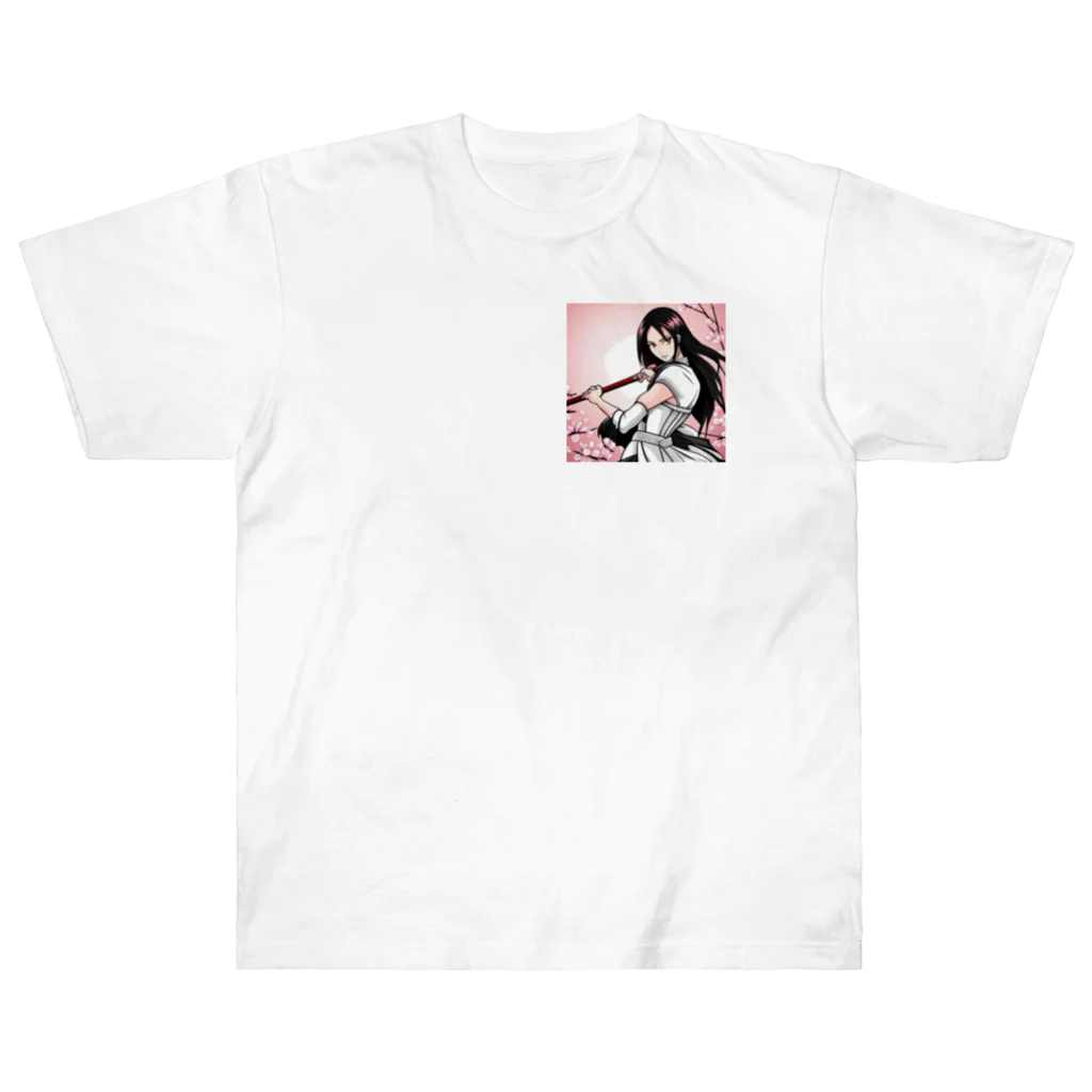 maco9486の女戦士 Heavyweight T-Shirt