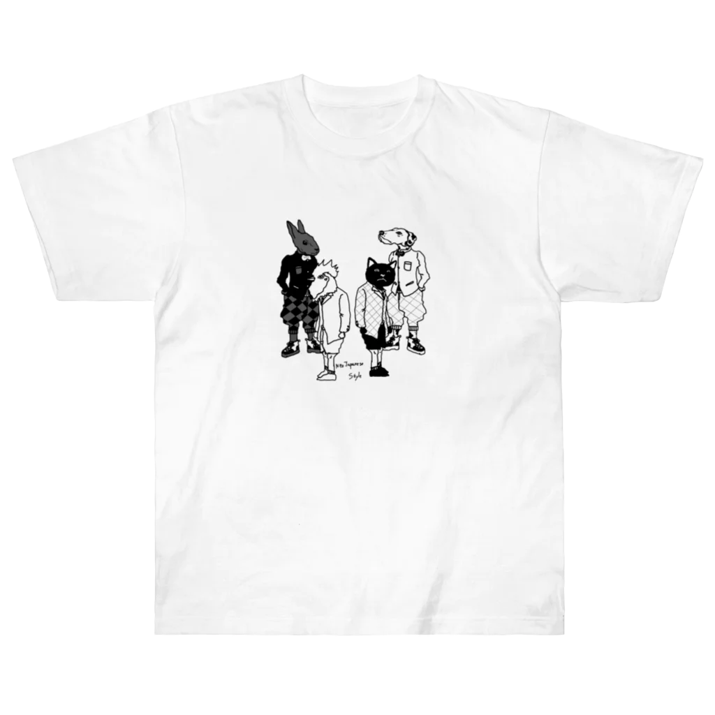 NEOJAPANESESTYLE                               のanimals ヘビーウェイトTシャツ