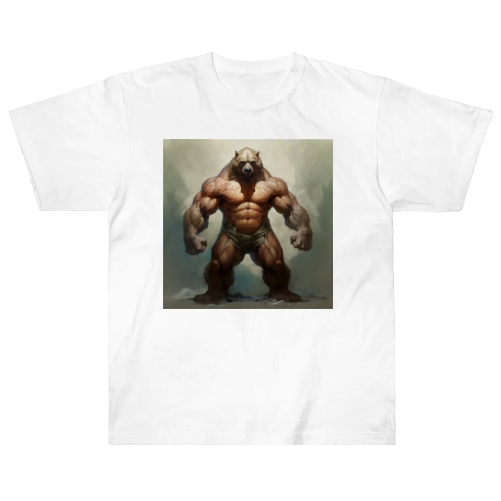 BULKUP MONSTERのMUSCLE BEAR Heavyweight T-Shirt