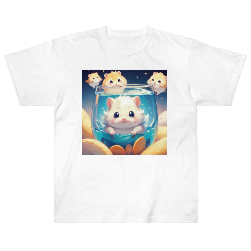 ふるふるアニマルのふるふるハムスター第三弾！ Heavyweight T-Shirt