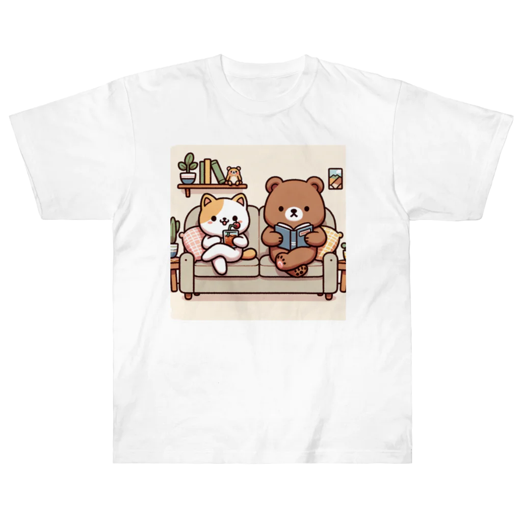 miketherockのゆるゆる休日Tシャツ ヘビーウェイトTシャツ