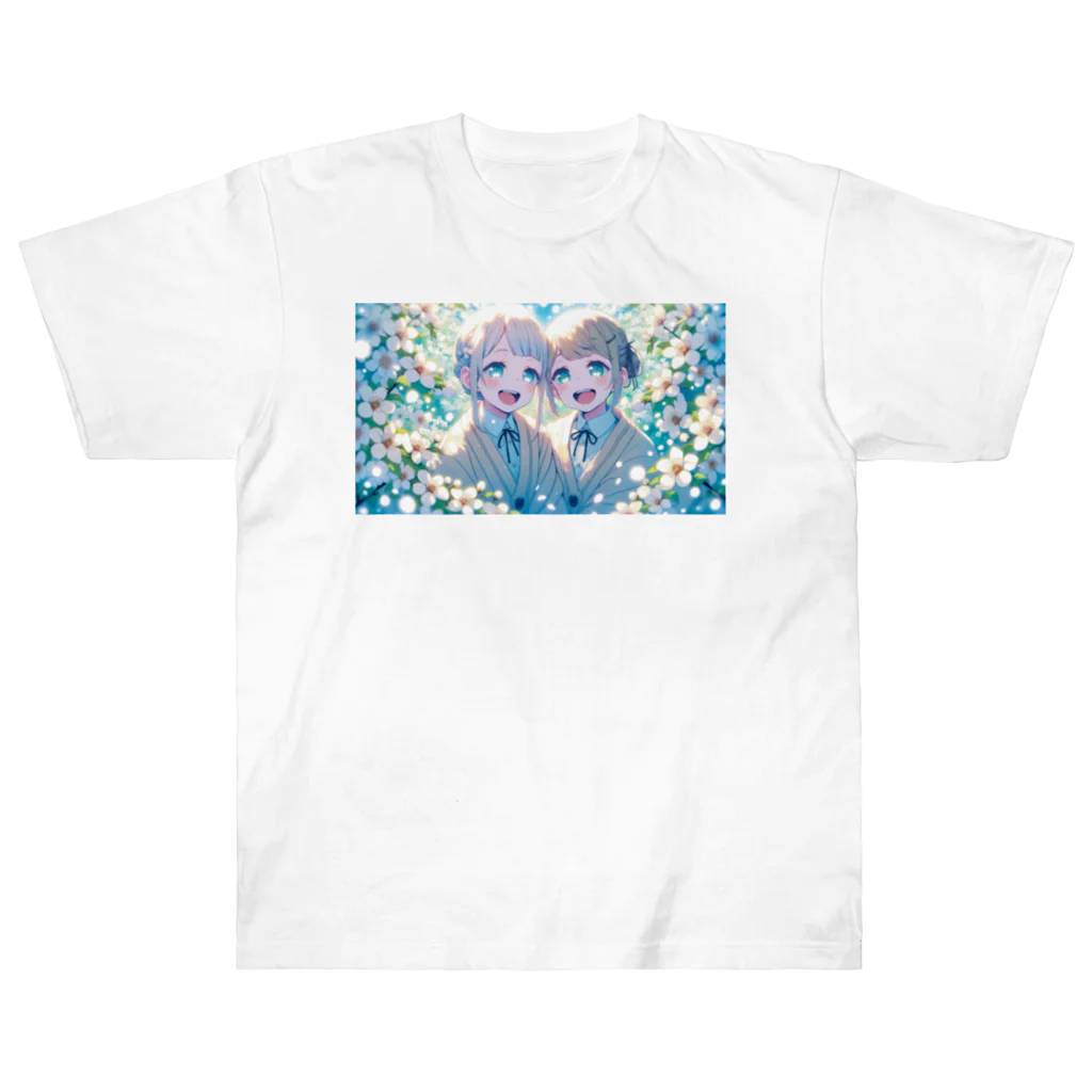 SesilionのRays of Spring ヘビーウェイトTシャツ