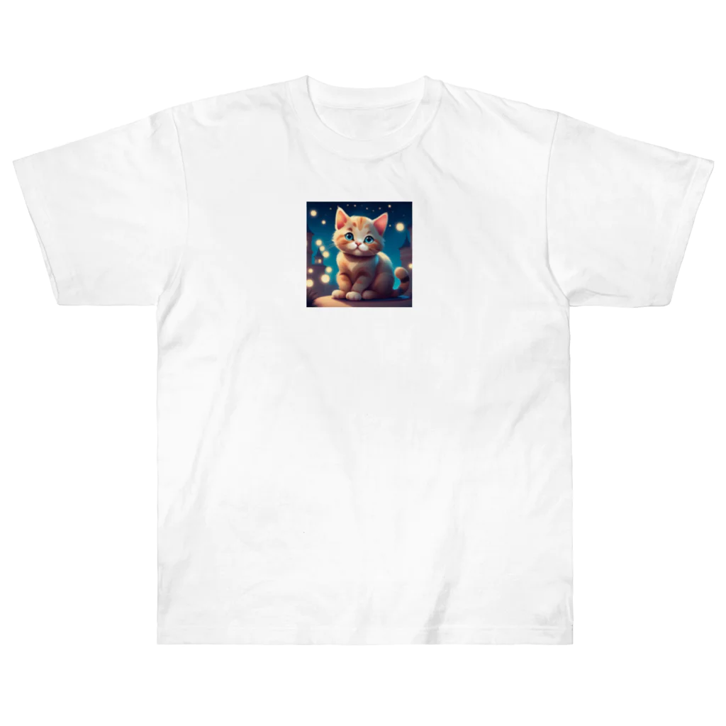 AnimArtのネコグッズ Heavyweight T-Shirt