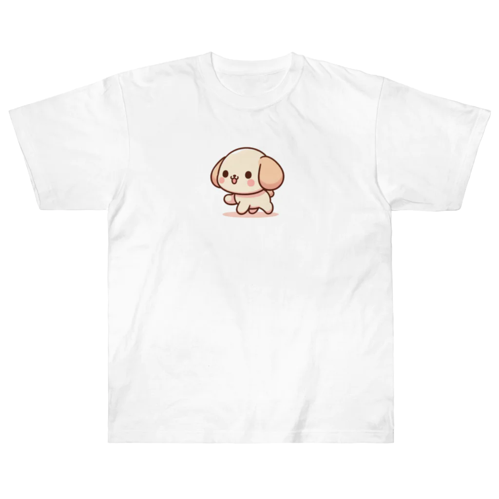 ぷにぷにのゆる犬の、森谷さん Heavyweight T-Shirt