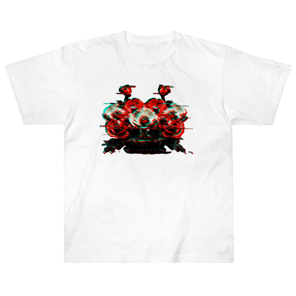 中華呪術堂（チャイナマジックホール）のPOPPY_GLITCH Heavyweight T-Shirt