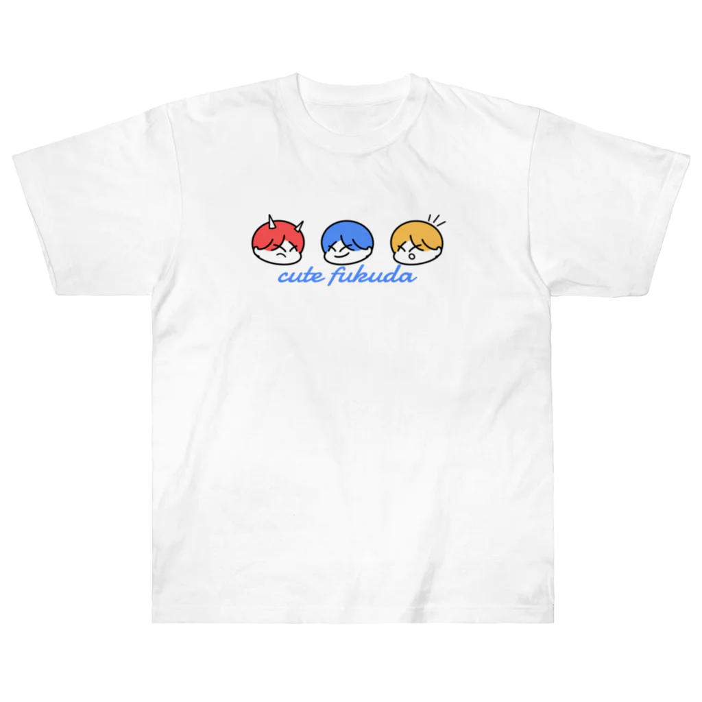 Cute's Making 需要と供給のトリプルキュー Heavyweight T-Shirt