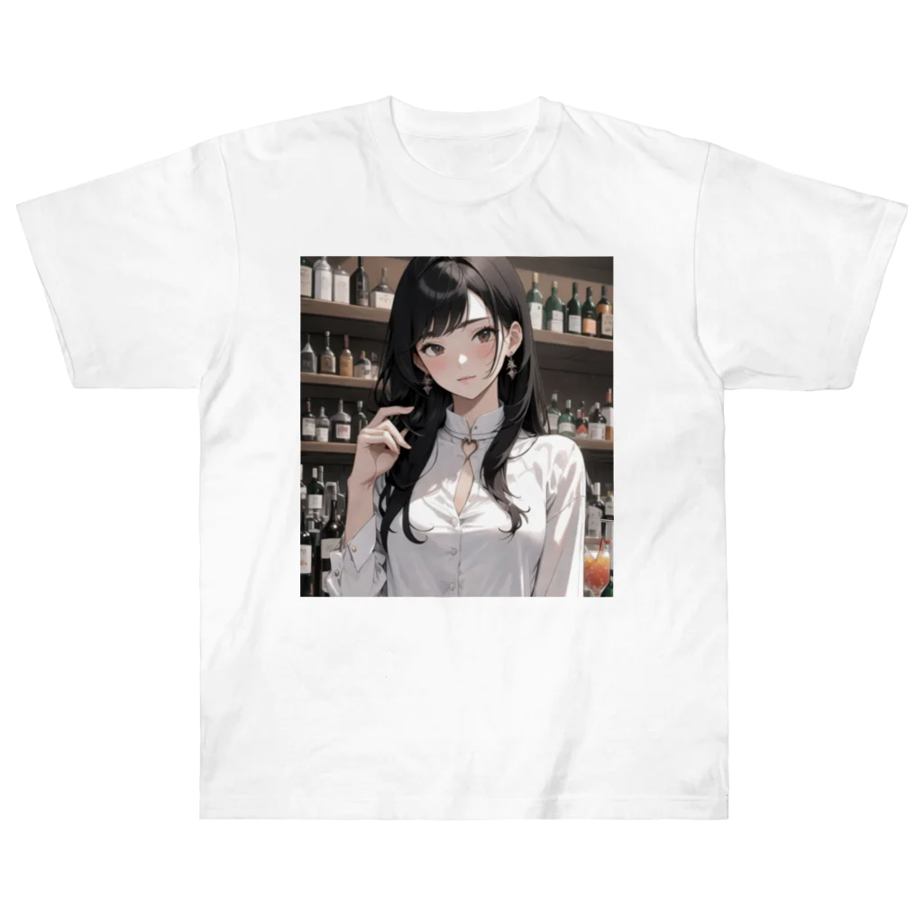 sgt-chikaraの女性バーテンダー Heavyweight T-Shirt