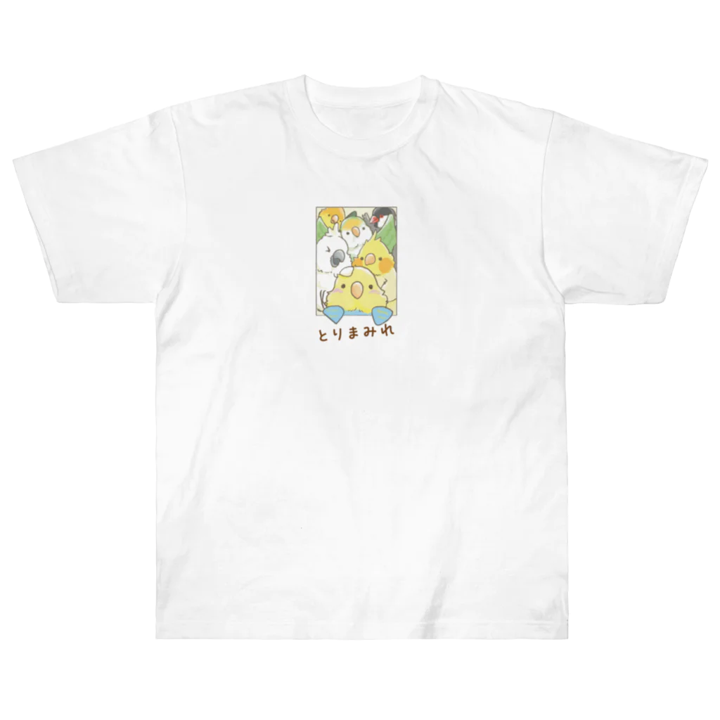 りこりすのとりまみれ Heavyweight T-Shirt