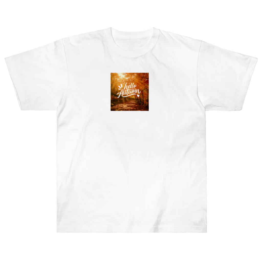 KSK SHOPのHELLO AUTUMN Heavyweight T-Shirt