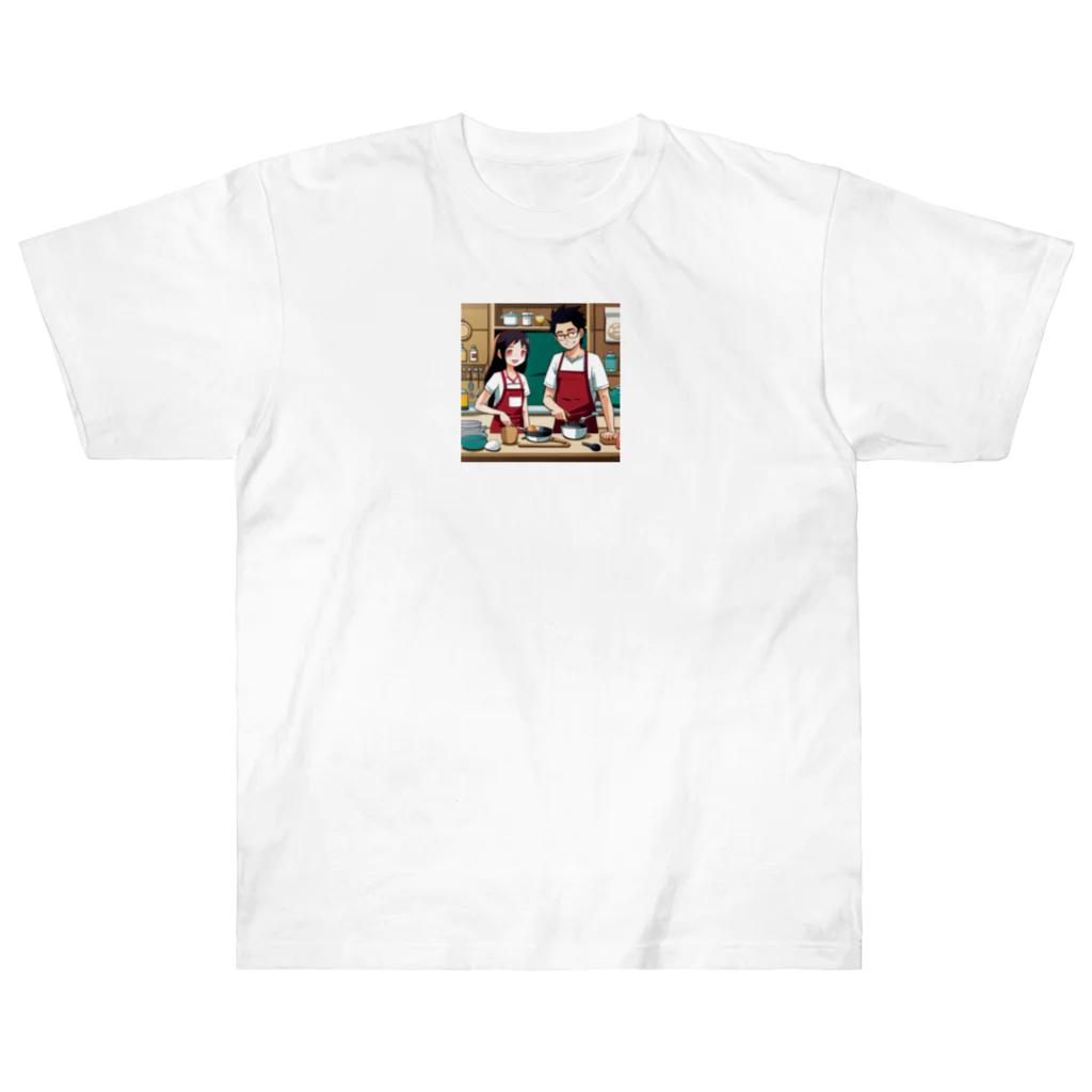 toko-tenの料理しる Heavyweight T-Shirt