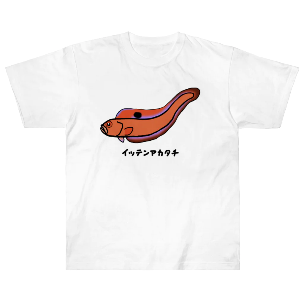 脂身通信Ｚの【魚シリーズ】イッテンアカタチ♪231103 Heavyweight T-Shirt