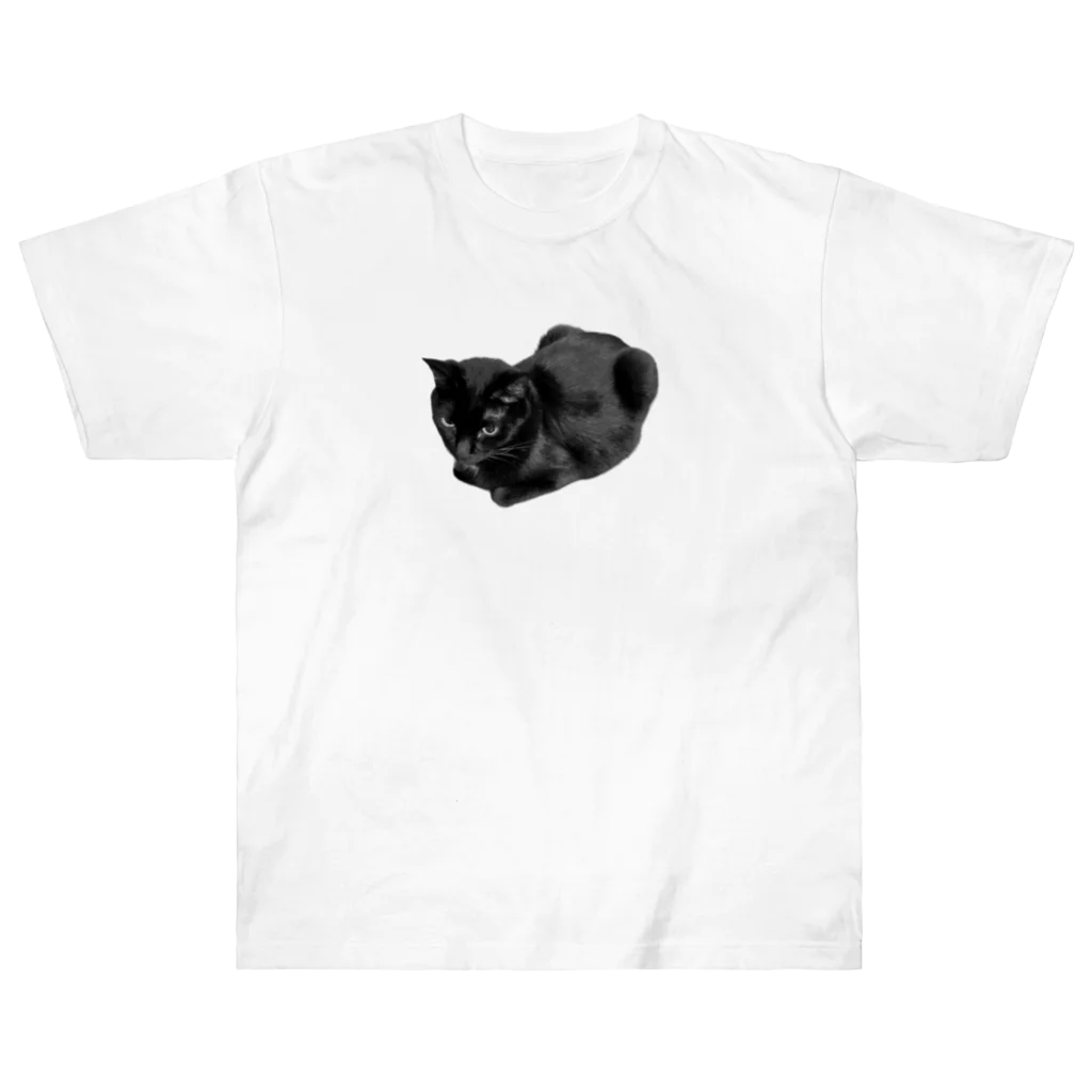 深夜の猫屋さんのはこねこなの Heavyweight T-Shirt