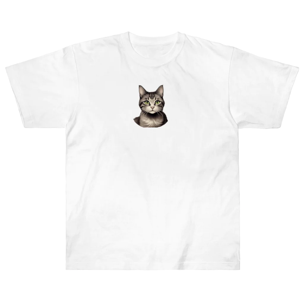 ゆうゆうの猫シリーズ ヘビーウェイトTシャツ