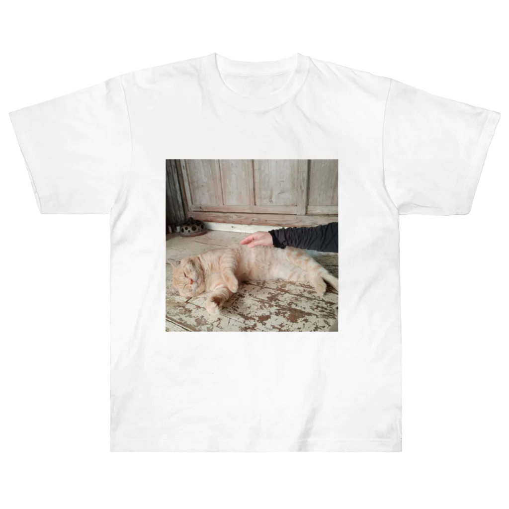 otorasannomiseのトラさんゴロリ写真グッズ Heavyweight T-Shirt