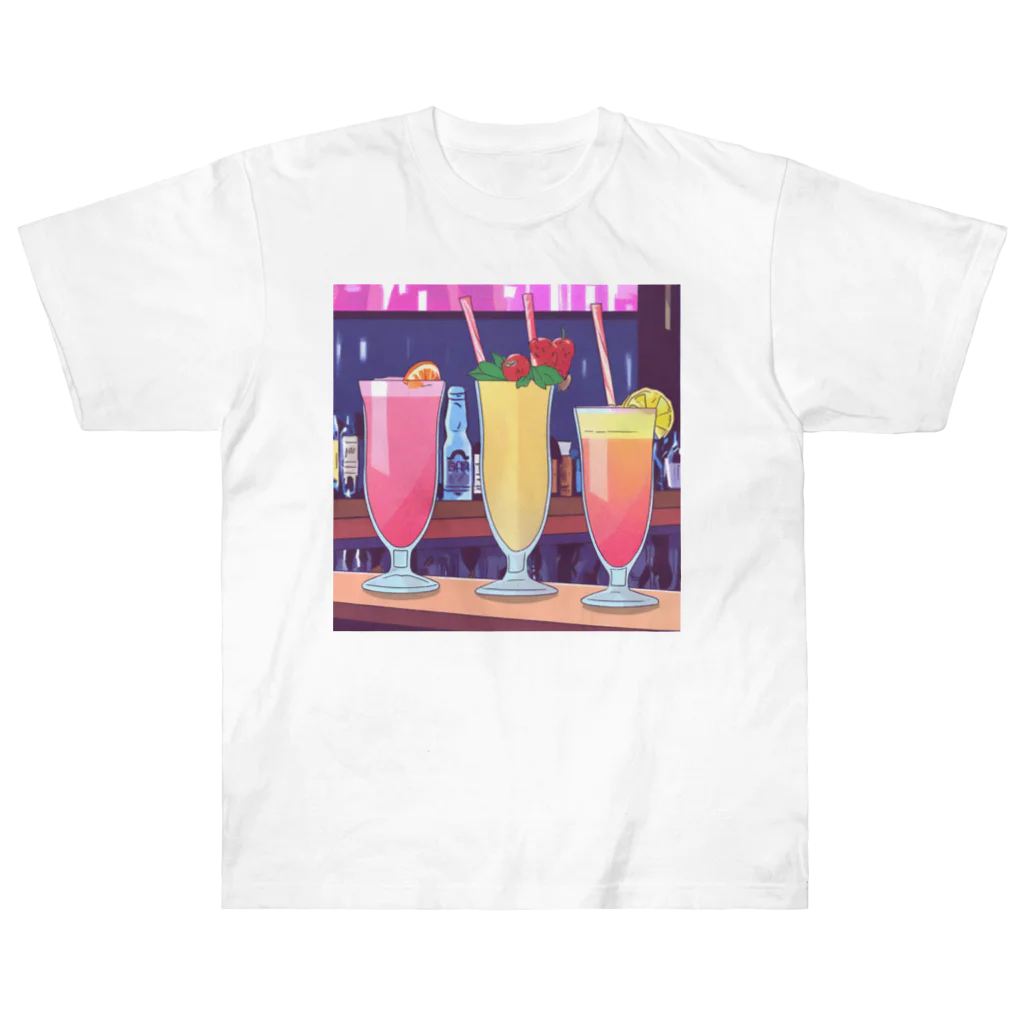 momoka_momoのカクテル Heavyweight T-Shirt