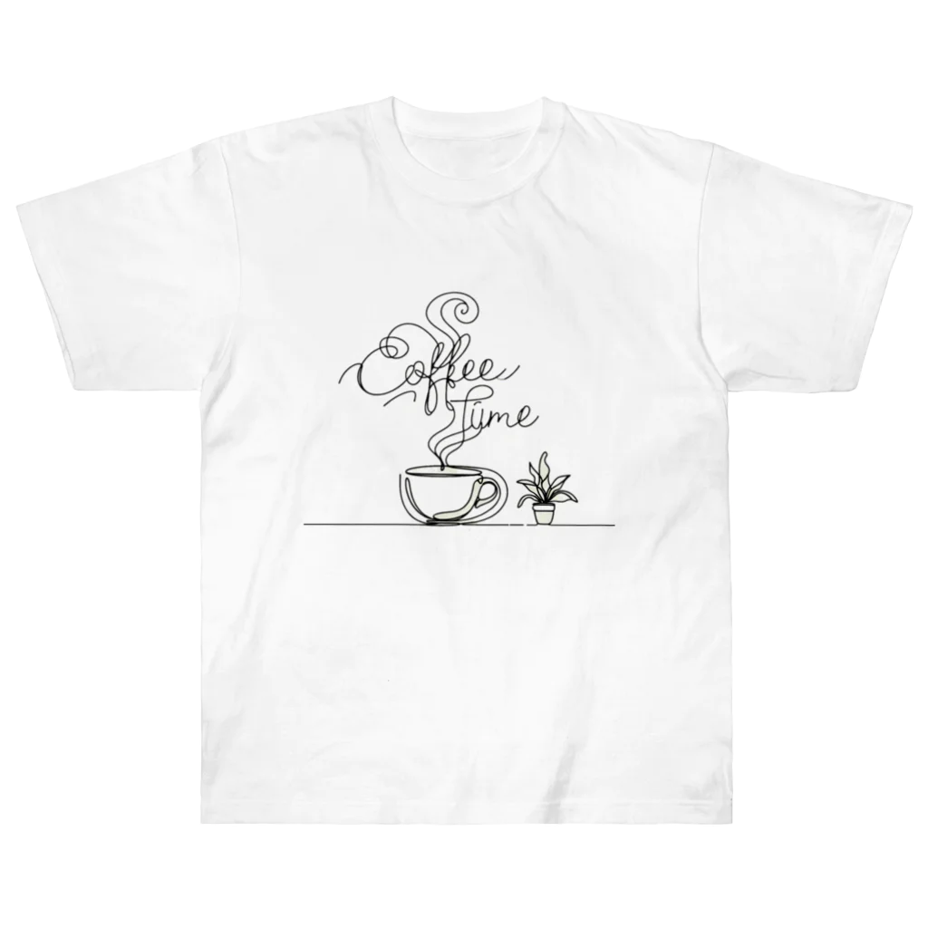 niko&PANDA shopのcoffeetime Heavyweight T-Shirt