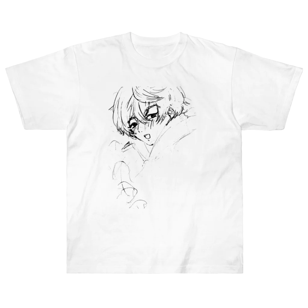 カイマンの可愛い男の子 Heavyweight T-Shirt