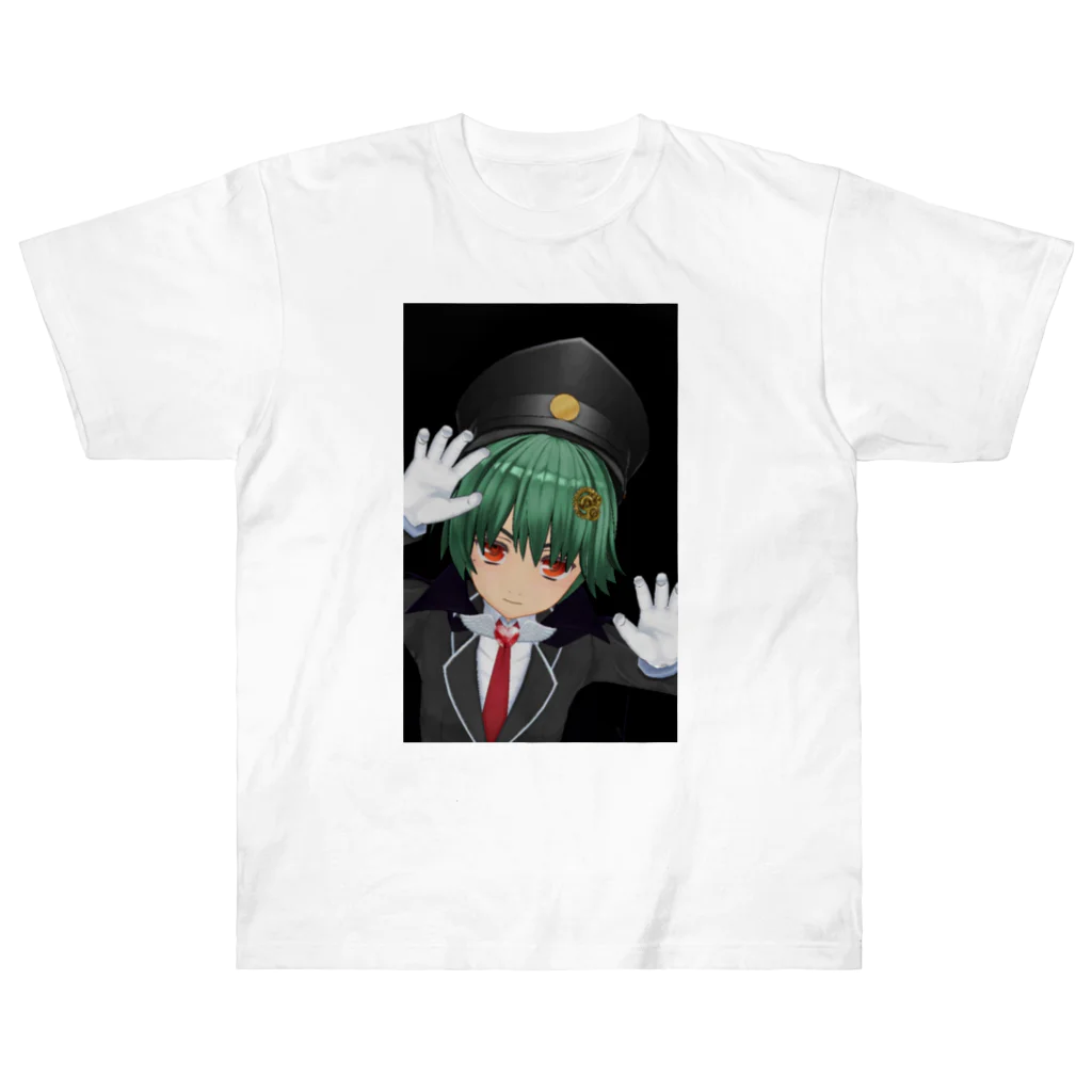 Yasuno-siikoの総統ちゃんTシャツ Heavyweight T-Shirt