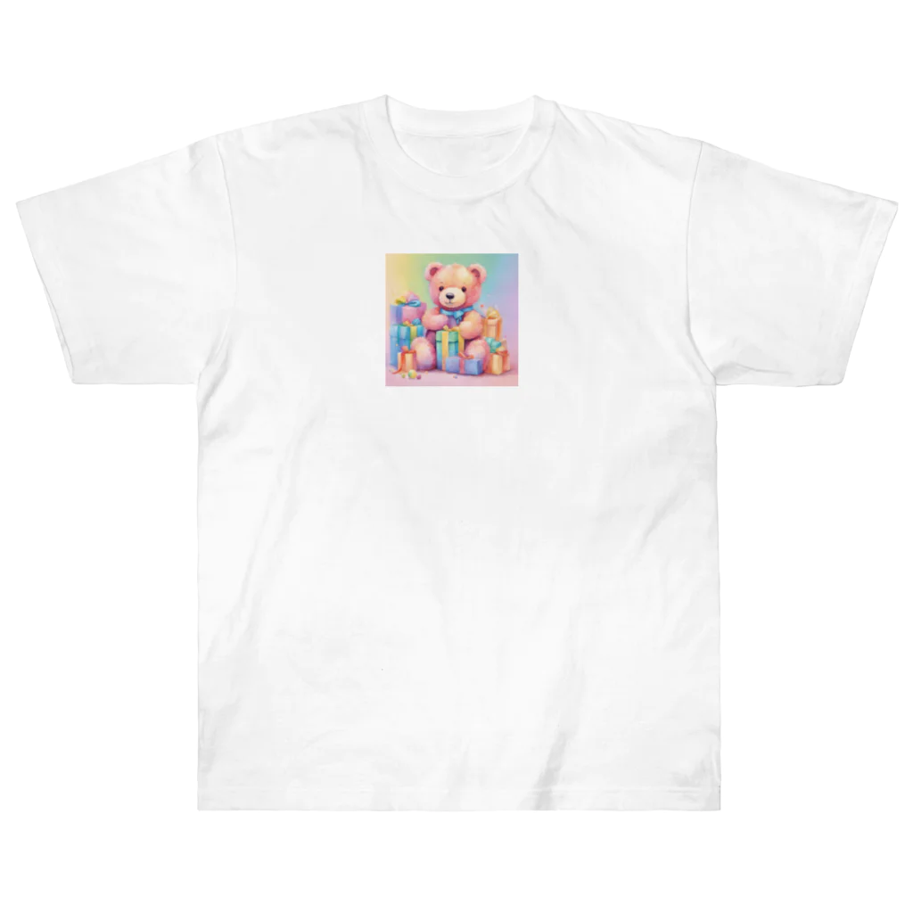 いさぴのプレゼントベア Heavyweight T-Shirt