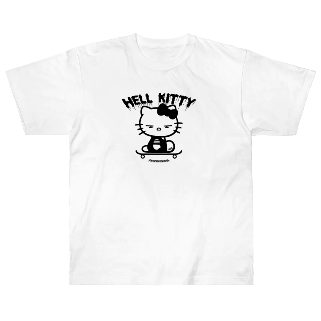 oyasumiのHELL KITTY Heavyweight T-Shirt