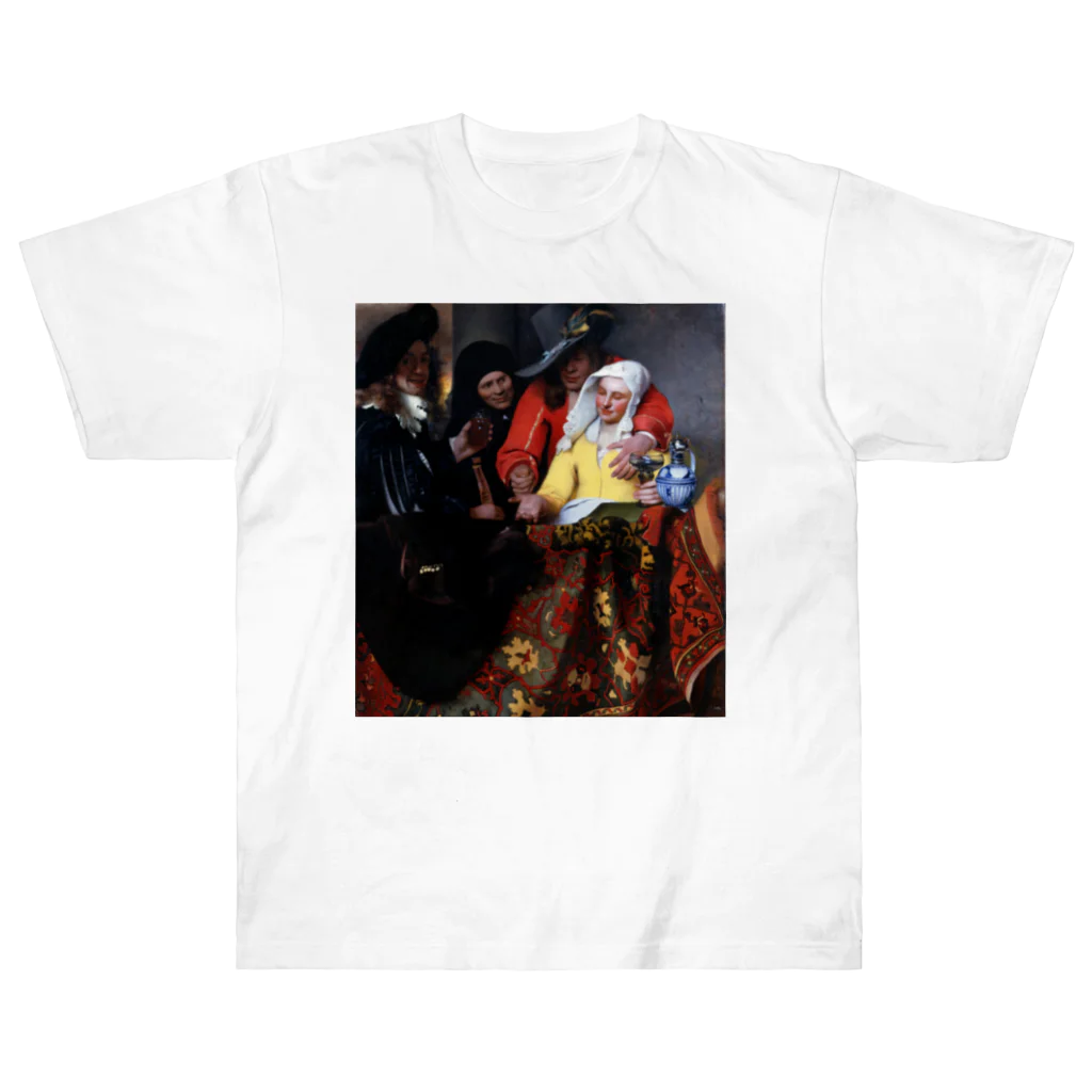 世界美術商店の取り持ち女 / The Procuress ヘビーウェイトTシャツ