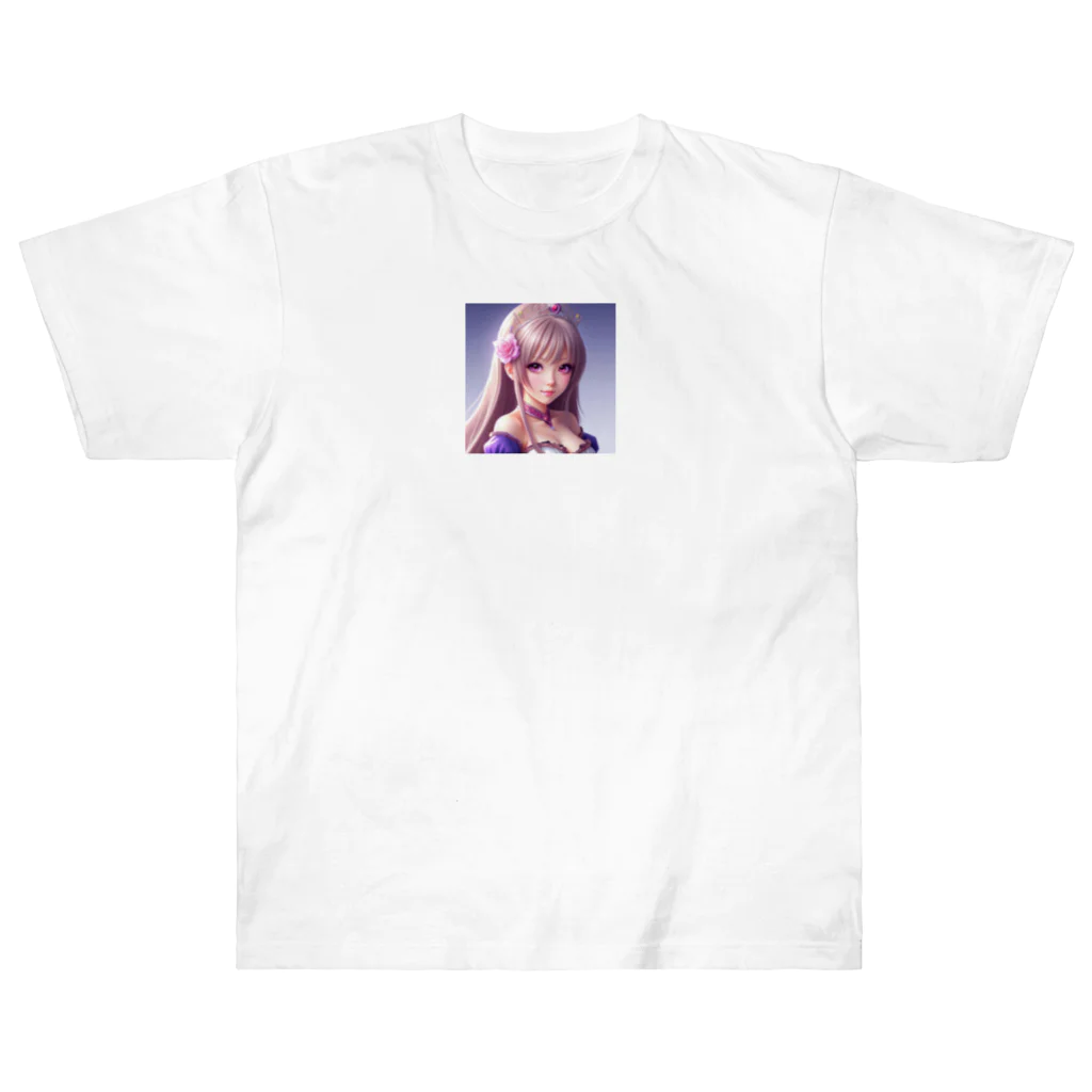 KSK SHOPの美少女アイドル Heavyweight T-Shirt