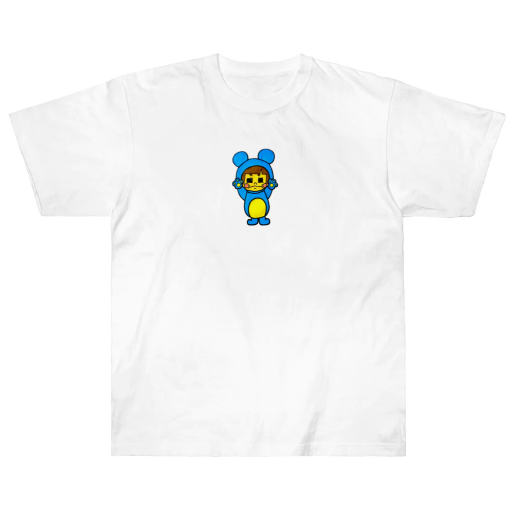 あにまるず。の着ぐるみBOY ヘビーウェイトTシャツ