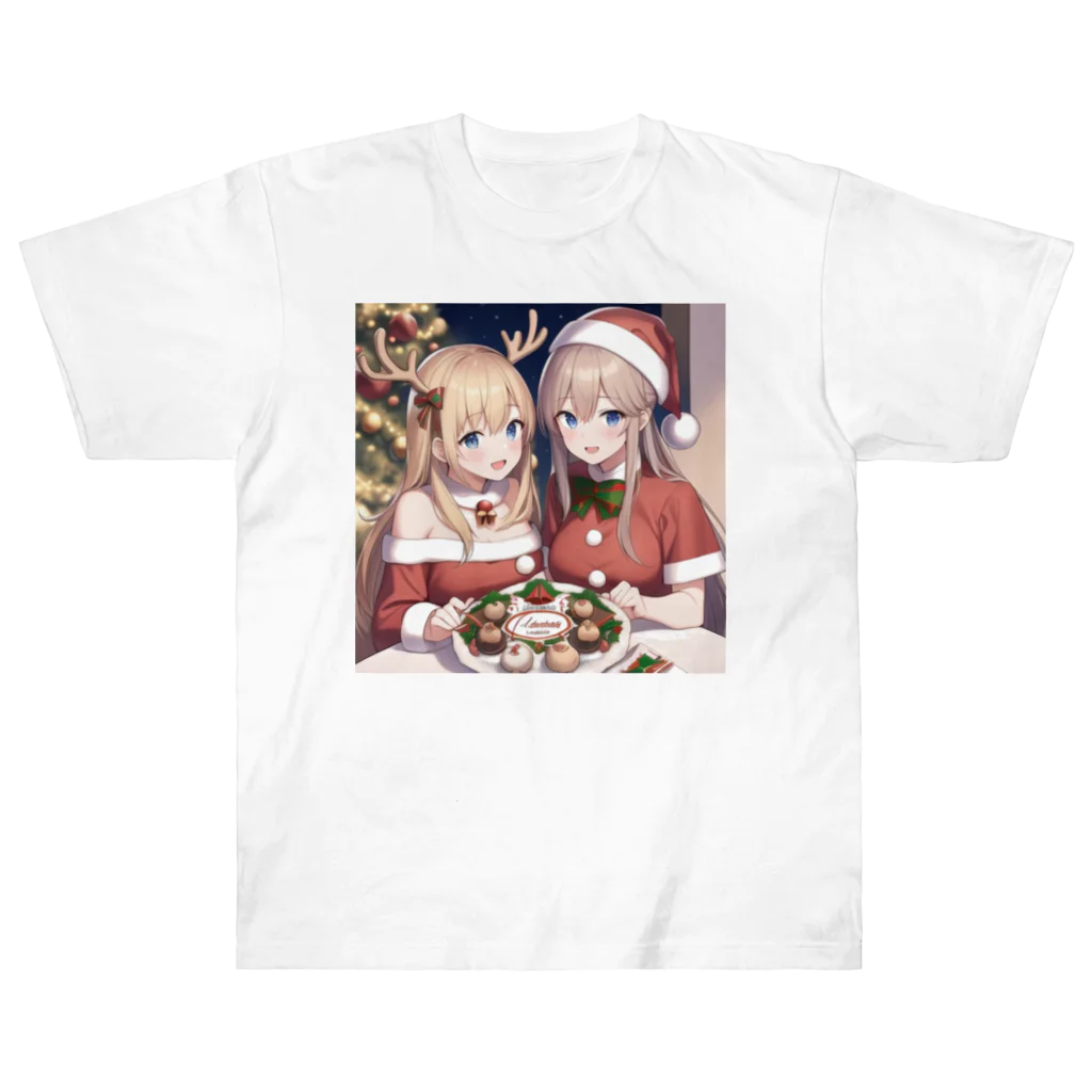 颯月のクリスマス7 Heavyweight T-Shirt