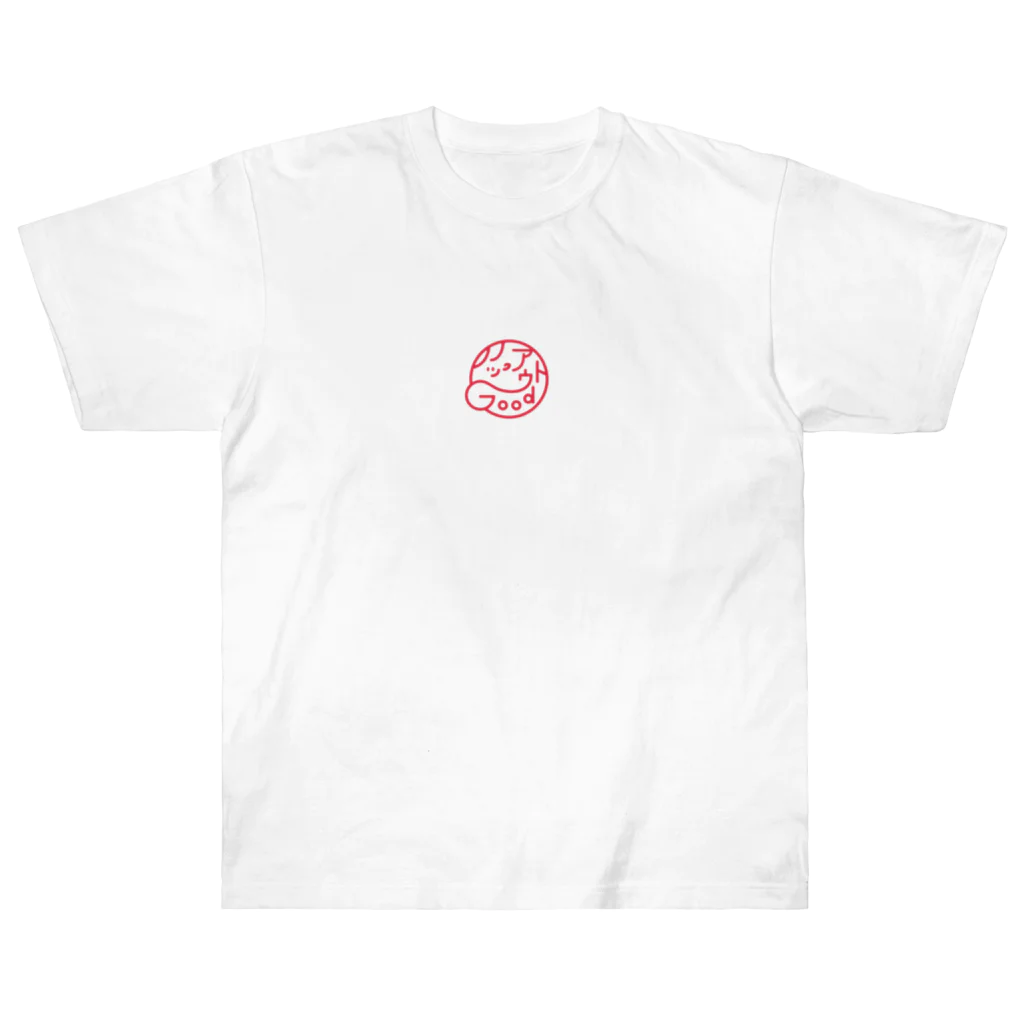 knockoutgoodのKnockOutGood-LOGO ヘビーウェイトTシャツ