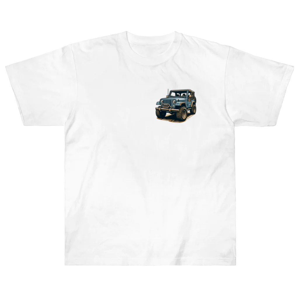 onzo_BGMのクロスカントリーカー Heavyweight T-Shirt