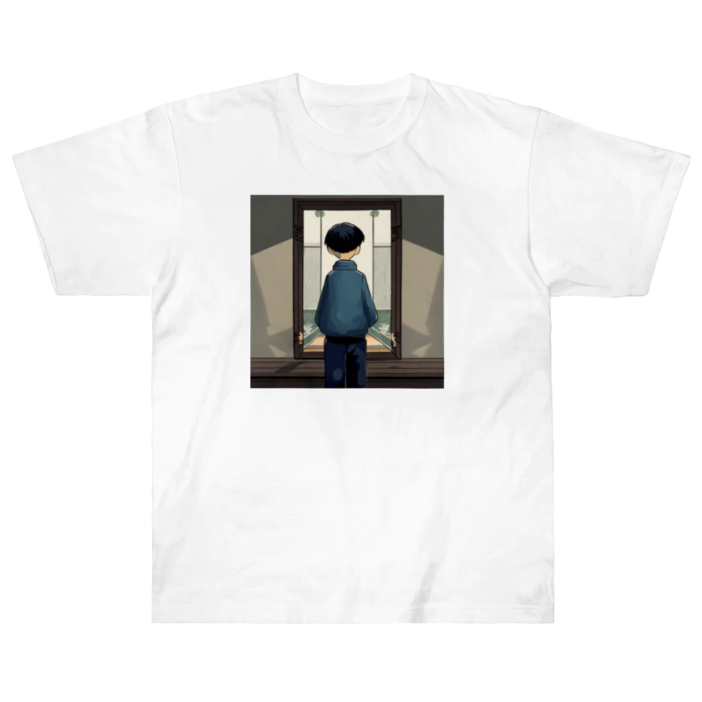 みとみとショップの孤独な少年　 Heavyweight T-Shirt