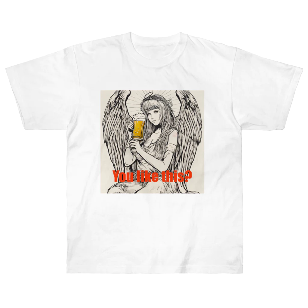 パイルドライバーのAngel beer Heavyweight T-Shirt